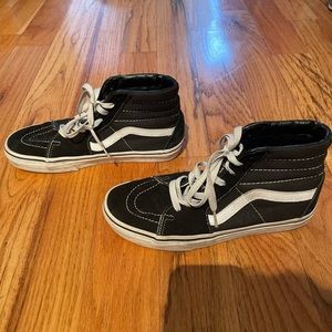 Vans high top skate shoes
